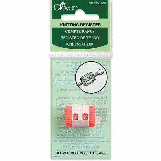 CLOVER 328 - Knitting Register