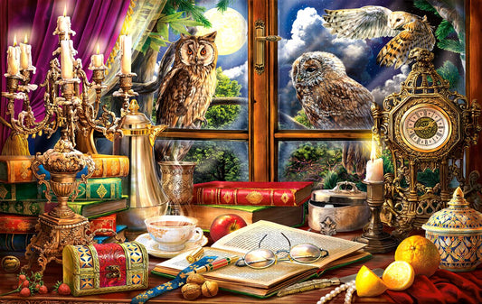 Evening with Owls 550