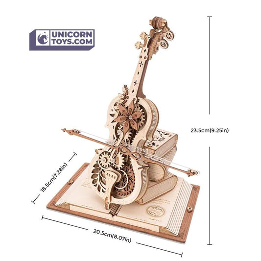 Magic Cello  Robotime ROKR AMK63 DIY Mechanical Music Box