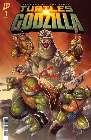 Teenage Mutant Ninja Turtles x Godzilla