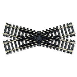 HO-CODE 100 30-DEGREE SNAP CROSSING