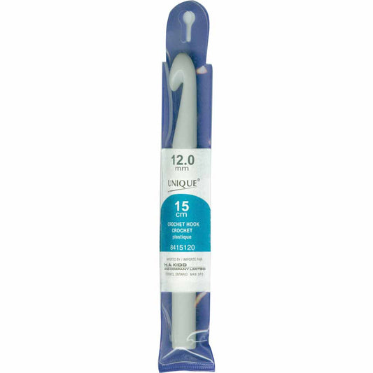 UNIQUE CROCHET Crochet Hooks 15cm (6″) Plastic - 12mm