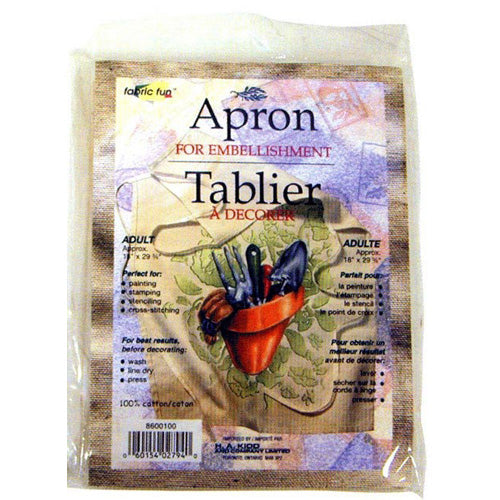 FABRIC FUN Apron for Embellishment