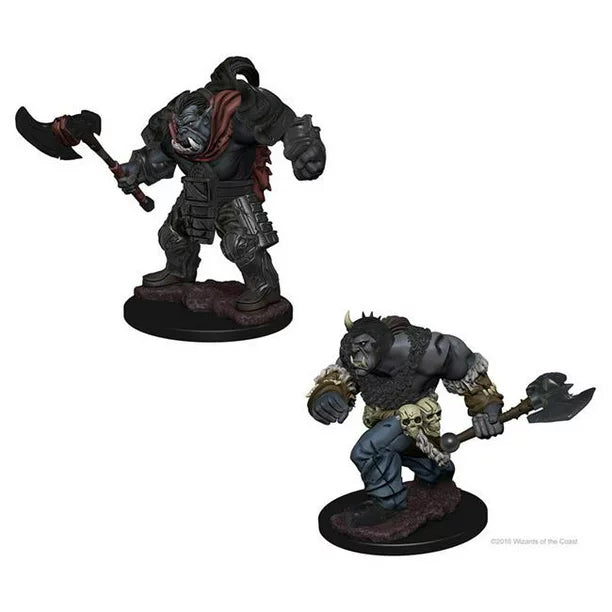 DND UNPAINTED MINIS WV1 ORCS