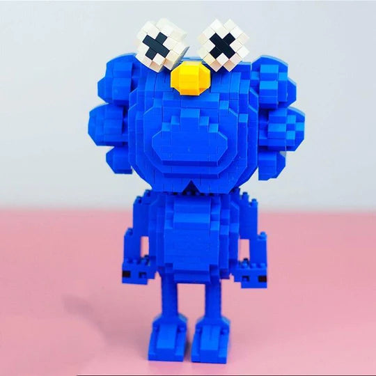 Blue Monster  LOZ Mini Block Building Bricks Set Cartoon Character