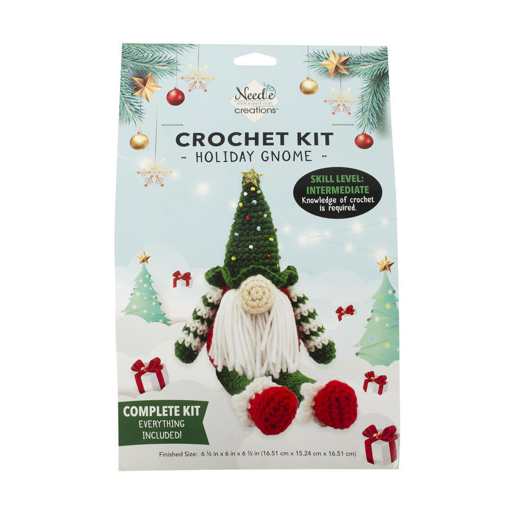 Holiday Gnome Crochet Kit