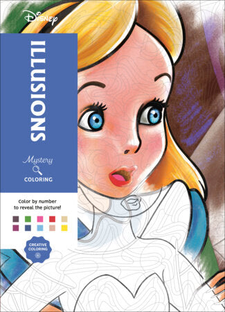 Disney Mystery Coloring: Illusions – Crafts N' Things Hobbies & Games