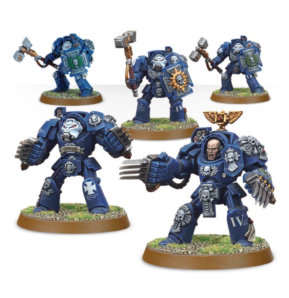 Space Marines Terminator  Assault Squad