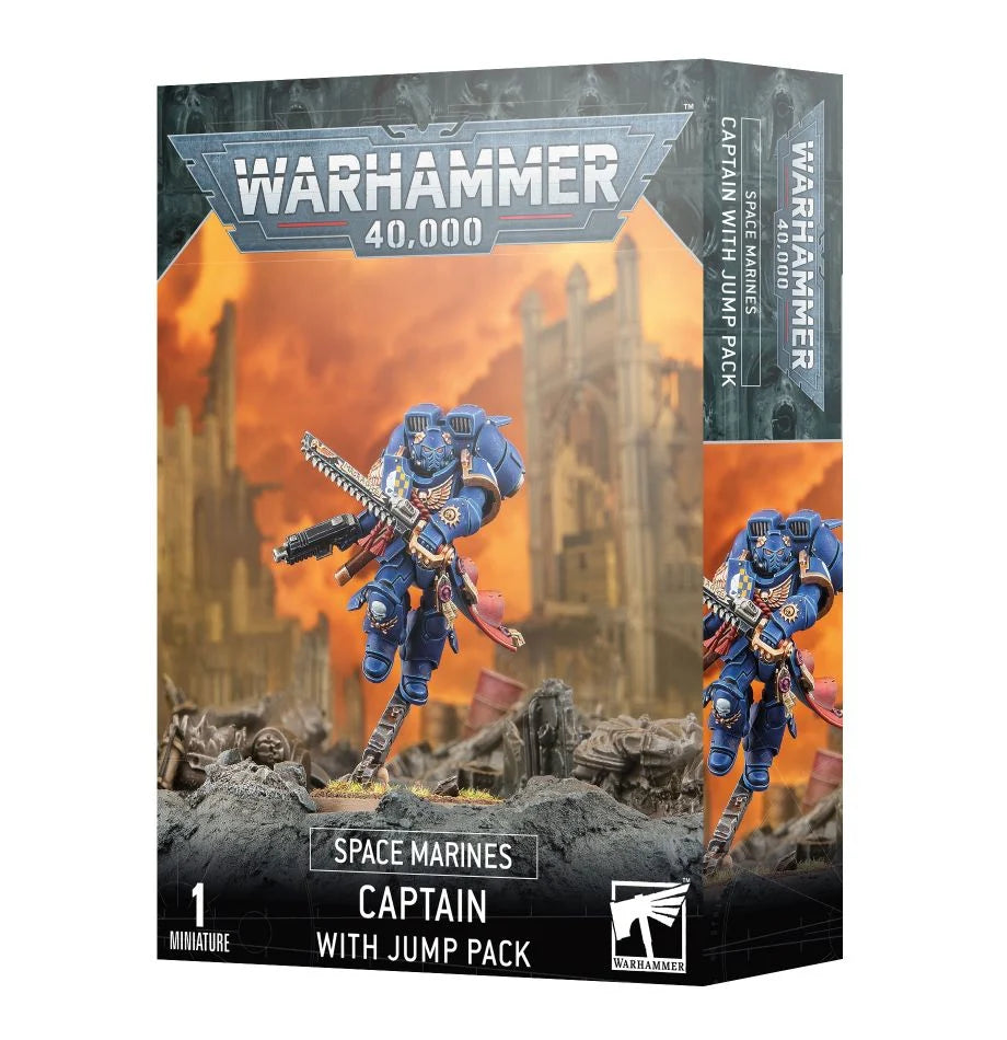 Space Marine Captain with Jump Pack