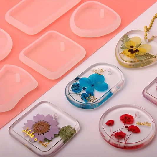 16pcs/set DIY Epoxy Resin Mold- Tags