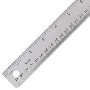 Flexible Stainless Steel Ruler, 24"