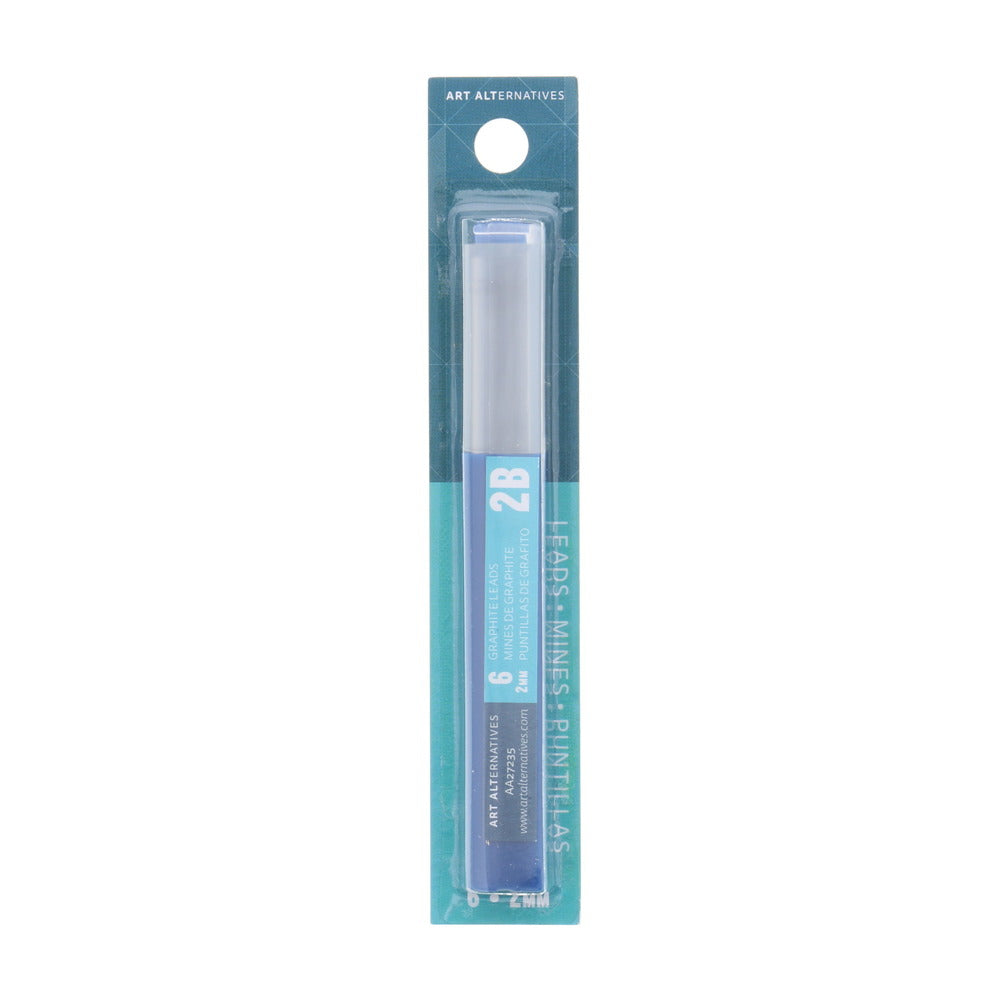 Graphite Lead, 2B 2mm (6pc)