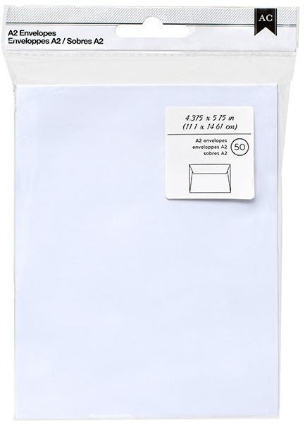 Envelopes, A2 - White (50pc)