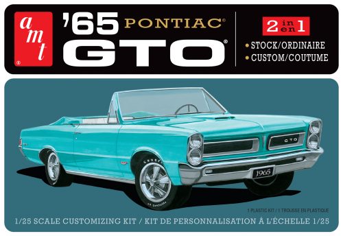 AMT 1965 PONTIAC GTO 1:25 SCALE MODEL KIT