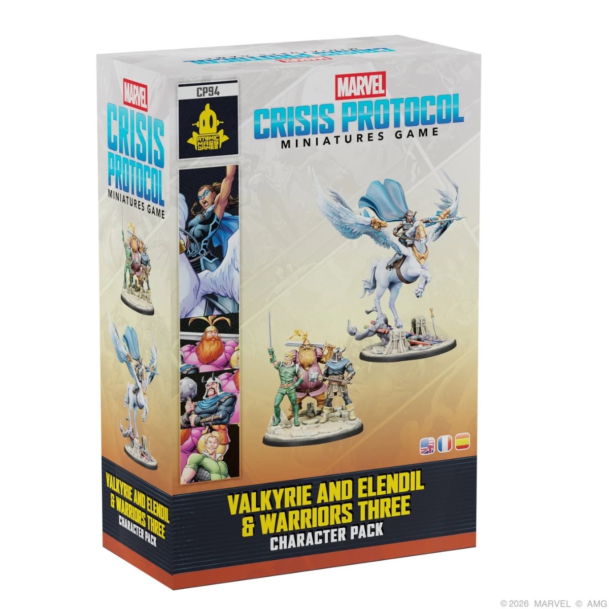 Marvel: Crisis Protocol: Valkyrie on Elendil & Warrior Three