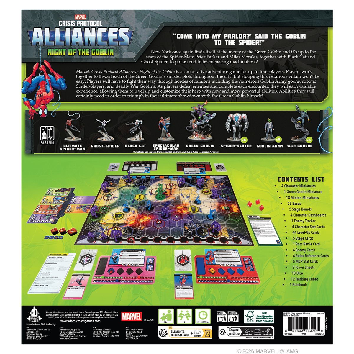Marvel: Crisis Protocol - Alliances: Night of the Goblin - The Board Game