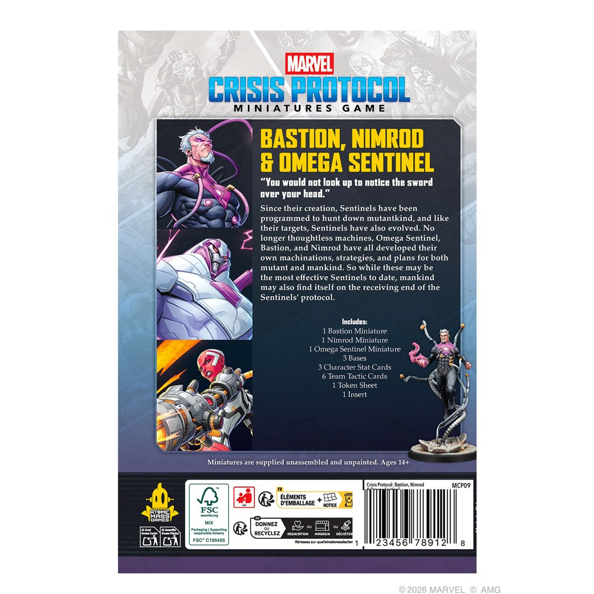 Marvel: Crisis Protocol: Bastion, Nimrod & Omega