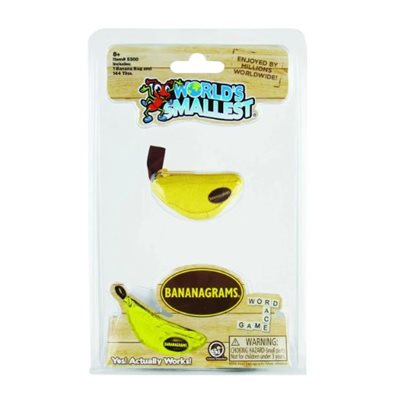 Bananagrams: World's Smallest