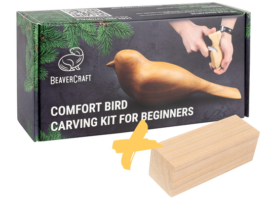 Comfort Bird Carving Hobby Kit