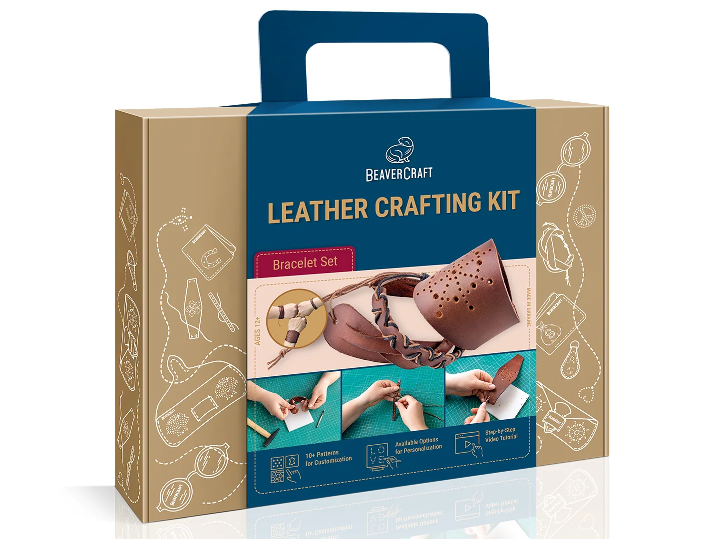 Bracelet Set Leather Crafting Kit
