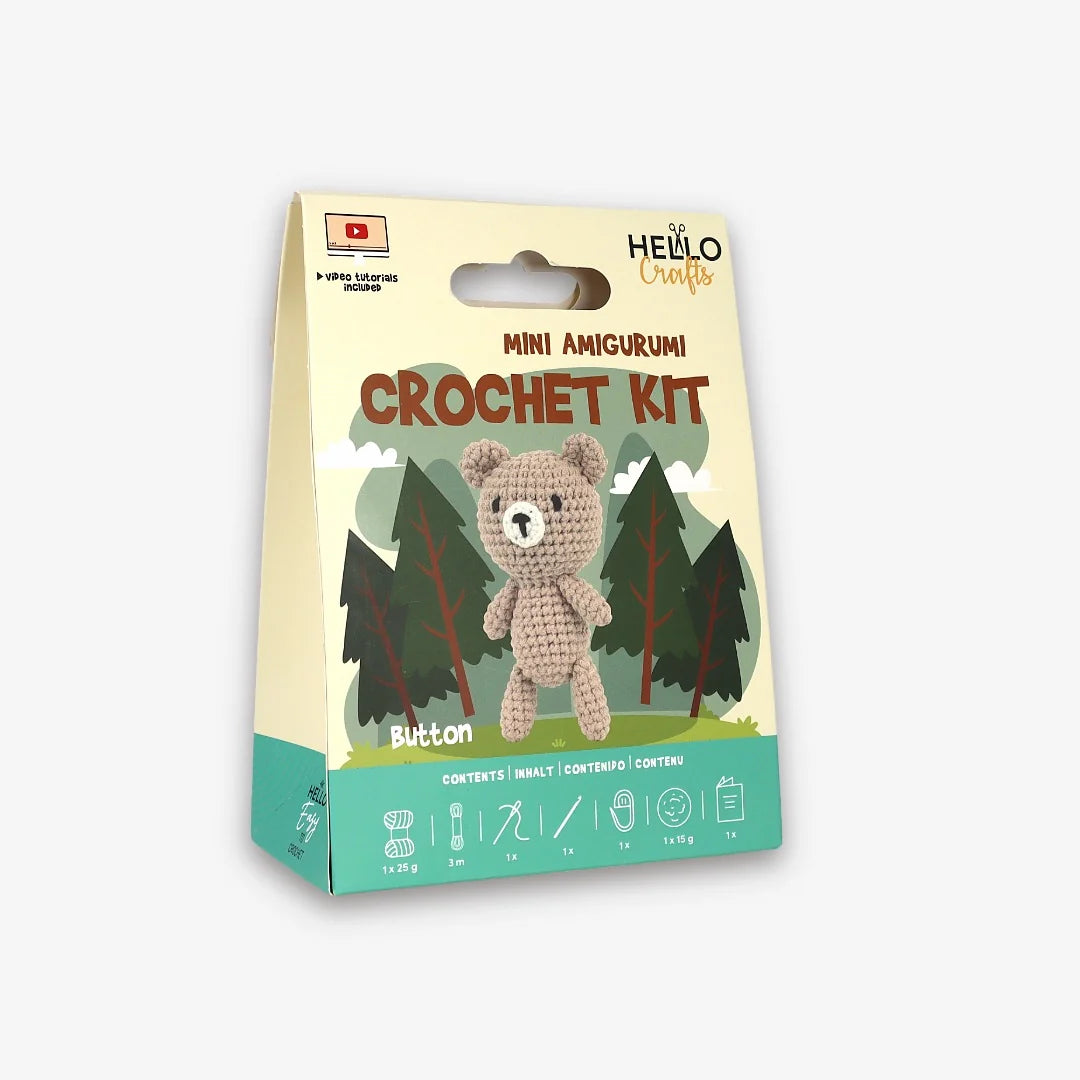 Knitty Critters - Mini Amigurumi - Button