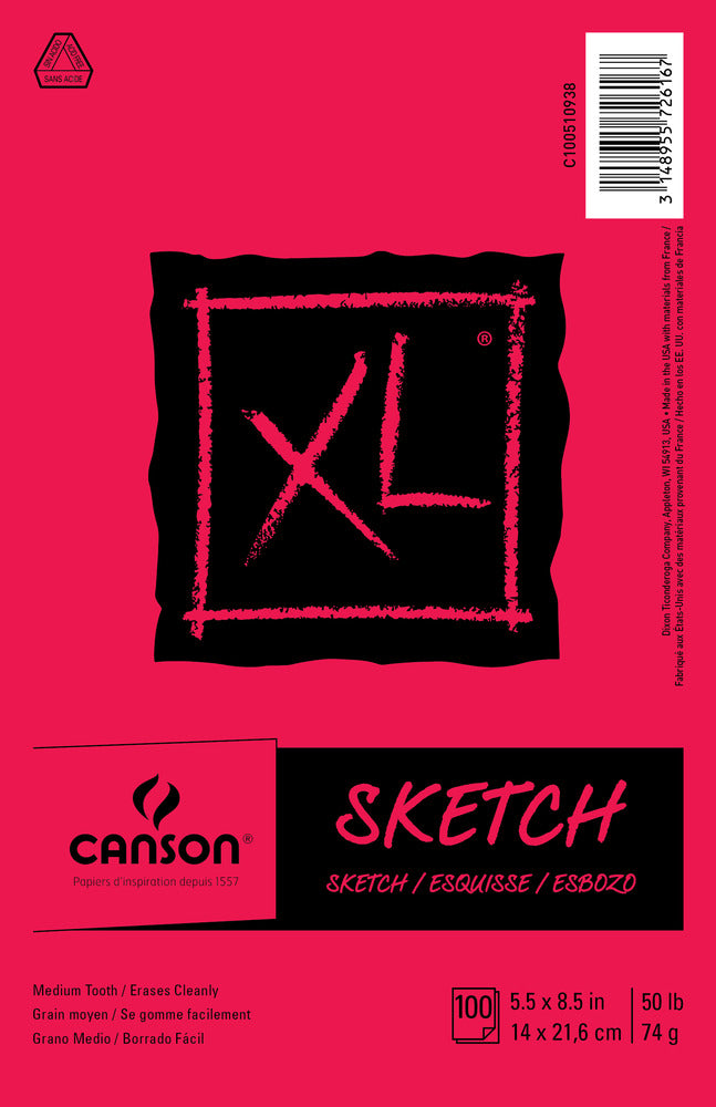 XL Sketch Pad, 5.5" x 8.5"