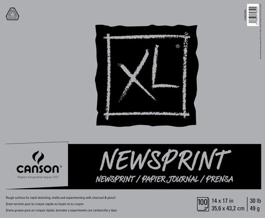 XL Newsprint Pad, 14" x 17"
