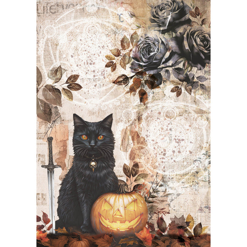 A5 Rice Paper Art Set, Dark Academia (8pc)