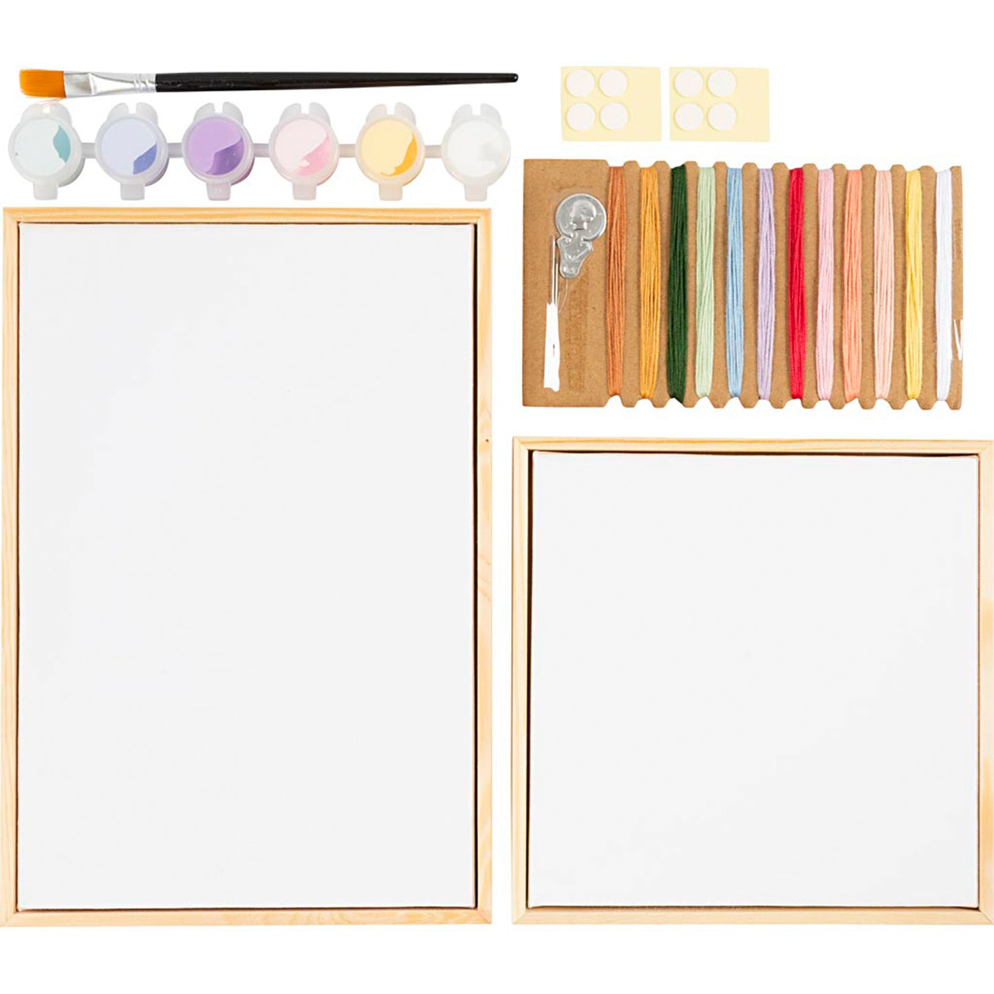CREATIV COMPANY Embroidery Craft Kit 18.6cm x 5cm x 31.4cm (7.32in x 1.96in x 12.36in) - Pictures