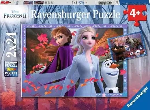Jigsaw Puzzle Frosty Adventures - 2 x 24 Pieces