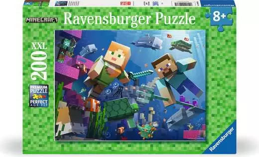 Jigsaw Puzzle Minecraft 200 Pc Puzzle - 200 Pieces