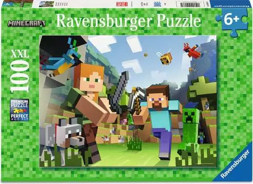 igsaw Puzzle Minecraft: Steve and Alex - 100 Pieces