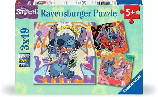 Jigsaw Puzzle Play the Day Away - 3 x 49 Pieces Puzzle