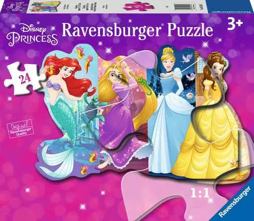 Jigsaw Puzzle Pretty Princesses - 24 Pieces