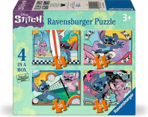 Jigsaw Puzzle Sporty Stitch - 12 + 16 + 20 + 24 Pieces