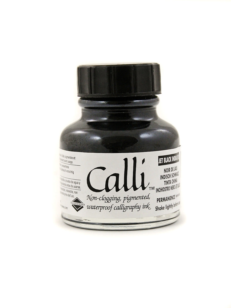 Calli Calligraphy Ink, 29.5ml - Jet Black India