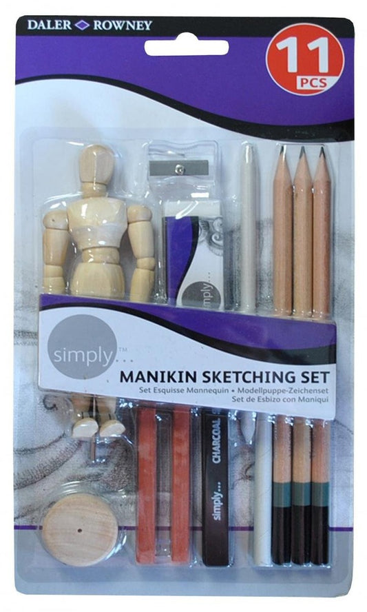 Simply Manikin Sketching Set