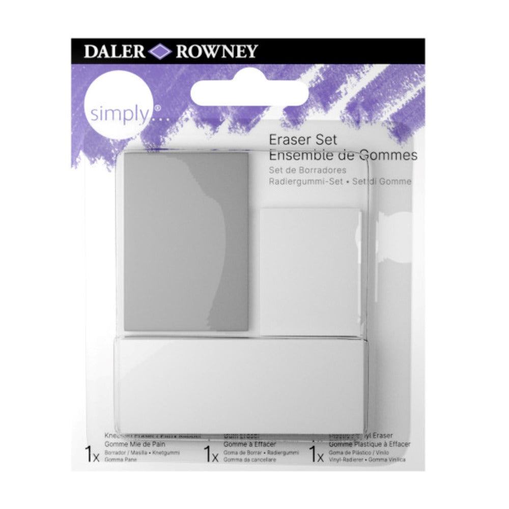 Simply Eraser Set (3pc)