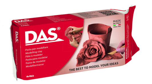 DAS Air Dry Modelling Clay, Terra Cotta (2.2lb)