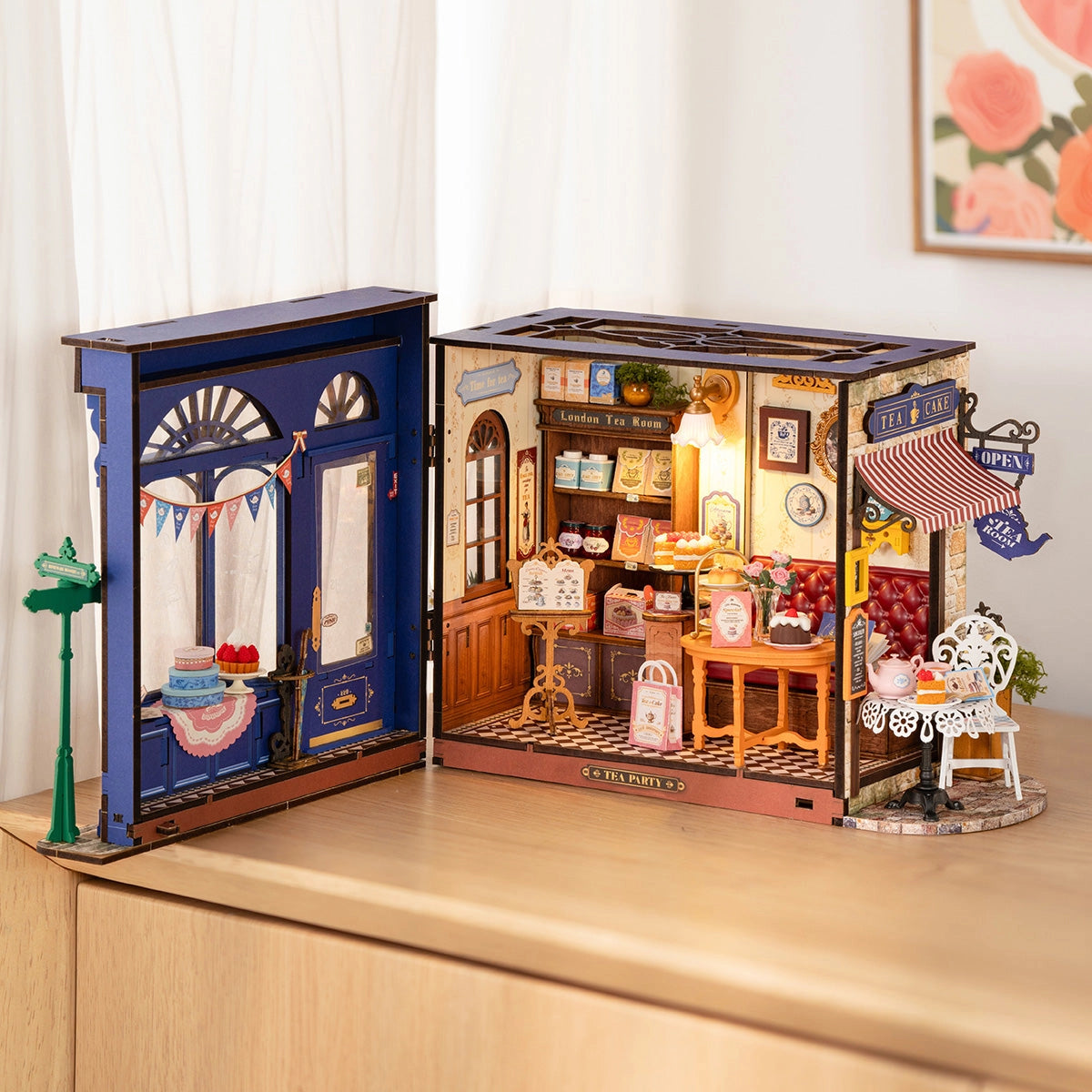 Rolife DIY Miniature House - Leisure Time Tea Room DG171