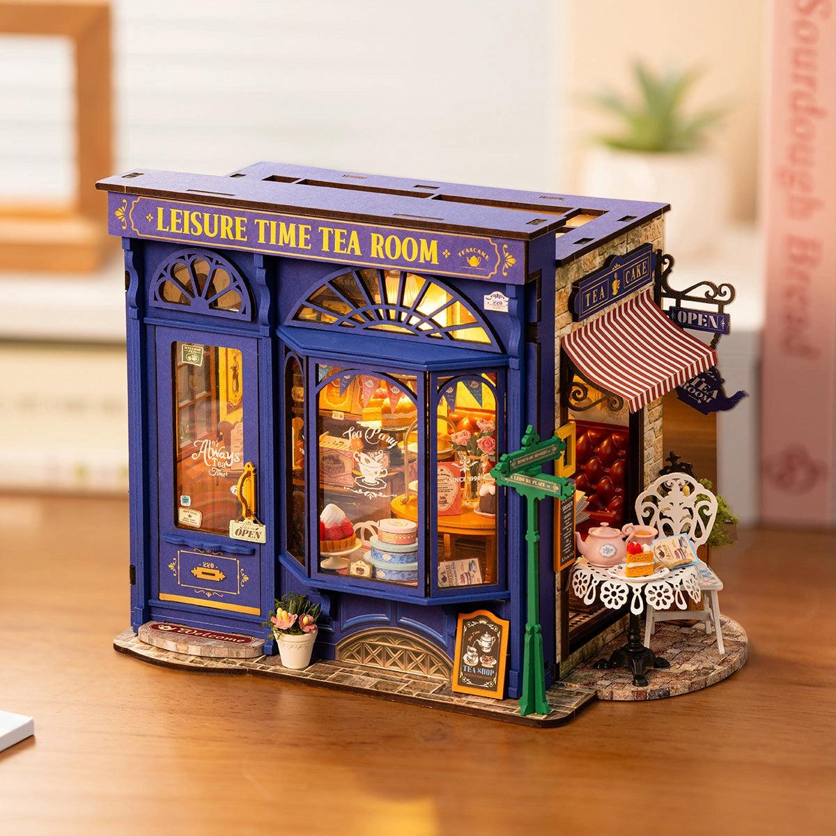 Rolife DIY Miniature House - Leisure Time Tea Room DG171
