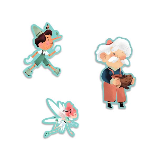 Story puzzle / Pinocchio / 54 pcs