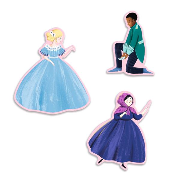 Story puzzle / Cinderella / 54 pcs