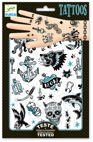 Djeco: Tattoos / Dark side