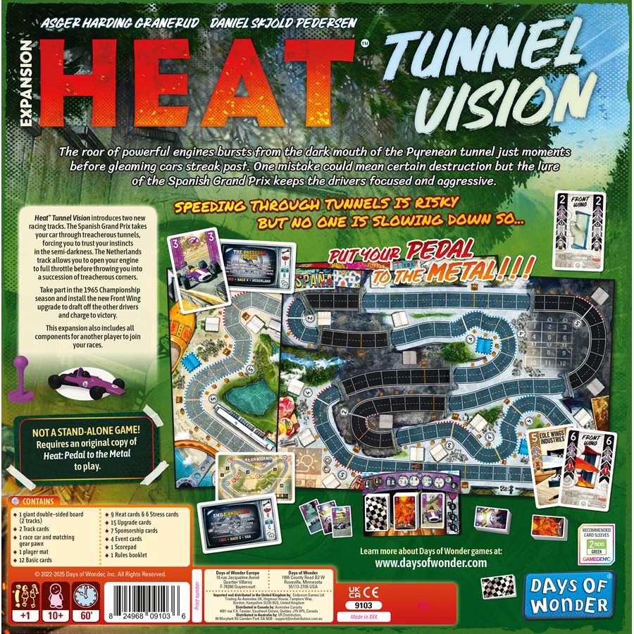 Heat - Pedal to the Metal: Tunnel Vision