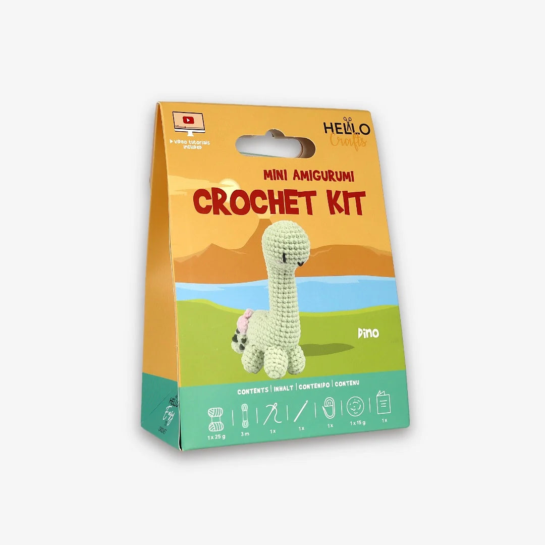 Knitty Critters - Mini Amigurumi - Dino