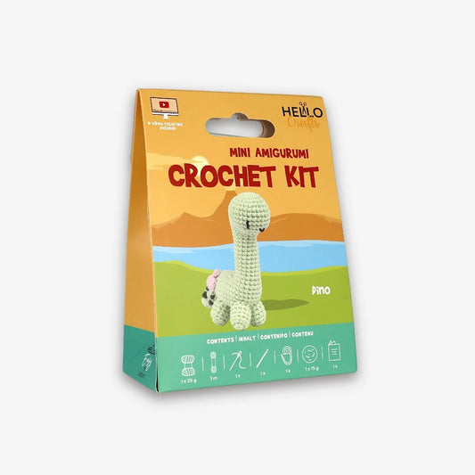 Knitty Critters - Mini Amigurumi - Dino