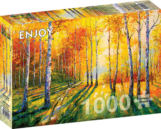 1000 Piece  AI Assistance Birch Grove