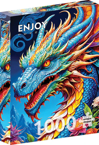 Blue Dragon  1000 Piece AI Assistance