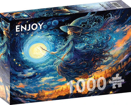 1000 Piece  AI Assistance Witch's Night Out